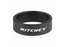 Ritchey 垫片 10mm 1 1/8 英尺 黑色 (10)