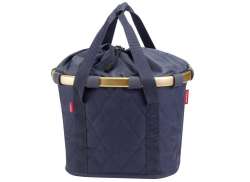Rixen &amp; Kaul Bikebasket Shopper Bag 15L - Midnight Blue