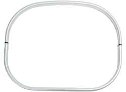 Rixen &amp; Kaul Decoration Strip For. BikeBasket - Silver