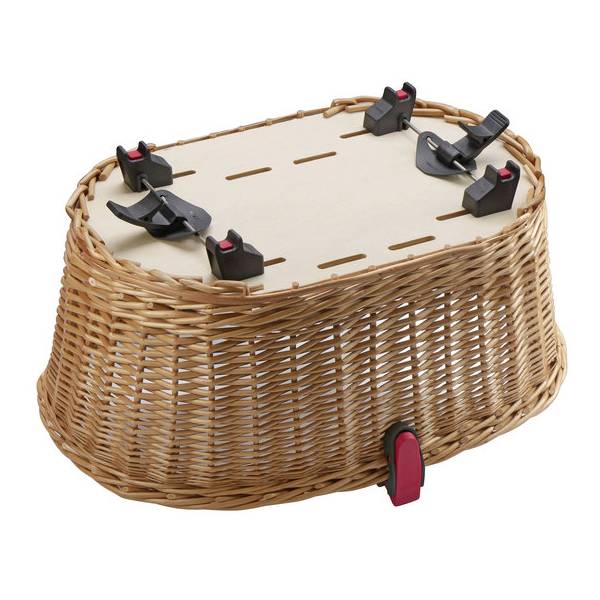 Rixen & Kaul Doggy Basket Hundekurv KorbKlip - Rattan