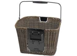 Rixen & Kaul Klickfix-Fix Koszyk Structura Z Uchwyt Brazowy