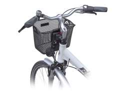 Rixen & Kaul Klickfix 子供用 自転車 バスケット フロント ブラック