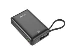 Rixus Bater&iacute;a Externa 20.000mAh Li-ion USB-C - Negro