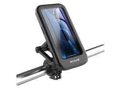 Rixus Telefoonhouder 4-6.7 Kantelbaar Waterdicht - Zwart