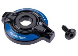RockShox Afstelknop Für. Domain B1 2022-2024 - Blau/Schwarz