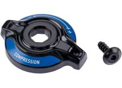 RockShox Afstelknop Para. Domain B1 2022-2024 - Azul/Negro