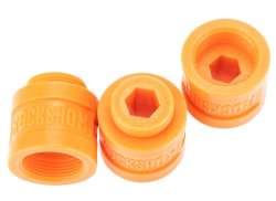 RockShox Bottomless Tokens Para. 35 Plata R/TK A1 - Naranja