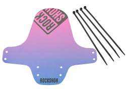 RockShox Fender Voorspatbord 26/29\" - Zwart/Blauw/Roze