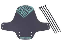 Rockshox Fender Voorspatbord - Zwart/Seafoam