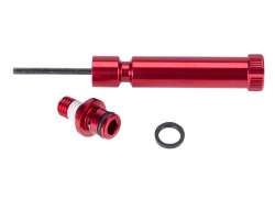 Rockshox Ressalto Bot&atilde;o Do Ajustador Para. SID Select/+/Ult B4 20 - Vermelho