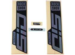 Rockshox Signatur Series Set D´Autocollants SID Ultimate - Arc-En-Ciel