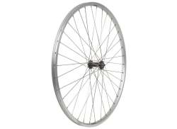 Rodi Zac19 Roue Avant 28x1 3/8&quot; 24mm QR5 Aluminium - Argent