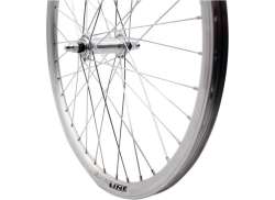 Roland Kolo Przednie 24 x 1.75 Wysokie Obrecz / Nieruchome Os - Srebrny