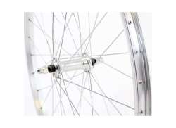 Roland 前轮 26x1.75&quot; 100mm 固定 轴 铝 - 银色