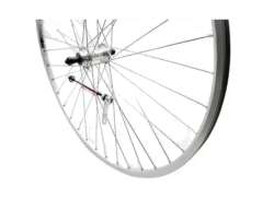 Roland Race Achterwiel 28 x 1\" Freewheel QR RVS - Zilver