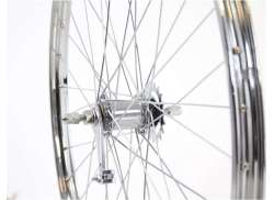 Roland Rear Wheel 26 x 1 3/8 Brake Hub Aluminum - Silver