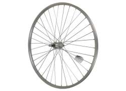 Roland Rear Wheel 27 Freewheel Rim Brake - Silver