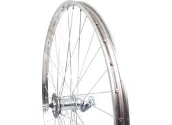 Roland Shimano Roată Spate 28 x 1 3/8" Butuc De Frână Inox - Argintiu