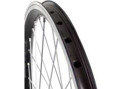 Roland V-Profil Vorderrad 24 x 1.75\" Aluminium - Schwarz