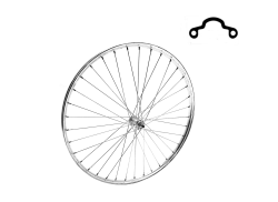 Roland Voorwiel 28\" 635 - Zilver