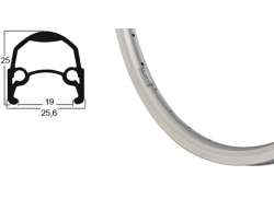 Ryde Llanta Andra 10 28 x 1.75 36 Orificio Alu E-Bike - Plata