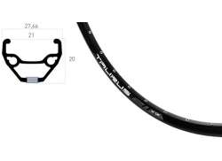 Ryde Velg Taurus 21 27.5 Inch 32 Gaats - Zwart