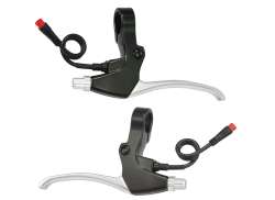 Saccon Bromsspakssats E-Bike Inklusive. Broms Sensor - Svart/Silver