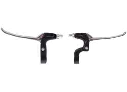 Saccon Leva Freno Set Nexus Freno A Rullo Alluminio - Nero/Argento