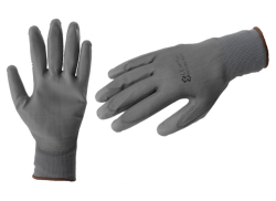 Sacobel Flex Gloves PU Size 9 XL - Gray