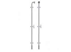 Sapim Leader Radio 14 x 292mm J-Bend Inox - Plata (100)