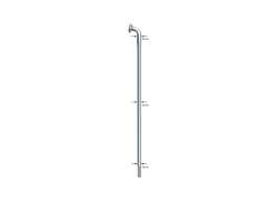 Sapim Speiche 14 Strong + Polyax Nippel 262mm - Silber (100)