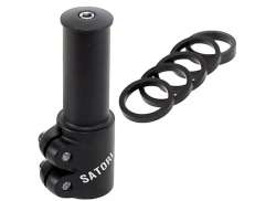 Satori Attacco Manubrio Raiser A-Head 1 1/8" - Nero