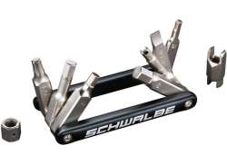 Schwalbe 2.0 Multi-Outils 9-Fonctions - Noir/Argent