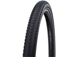 Schwalbe Addix マラソン Almotion タイヤ 28 x 2.15" 折り畳み可能 - ブラック