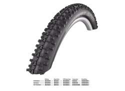 Schwalbe Addix Smart Sam 28 x 1.65&quot; Performance - Musta