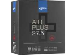 Schwalbe Air Plus Camera D&acute;Aria 27.5x1.50-2.50&quot; Vp 40mm - Nero
