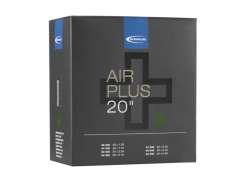 Schwalbe Air Plus Chambre À Air 20 x 1.50-2.50" Valve Schrader 40mm - Noir