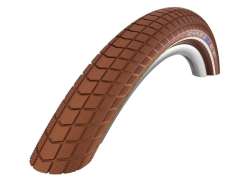 Schwalbe Big Ben 轮胎 26 x 2.15" 反光 - 棕色