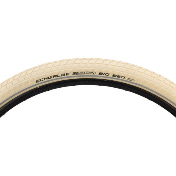 Schwalbe Buitenband 28x2.00 Big Ben Reflectie Creme kopen bij HBS
