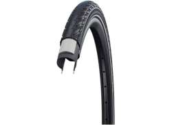 Schwalbe Delta Cruiser Plus Pneumatico 26 x 1.75" Catarifrangente - Nero