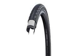 Schwalbe Delta Прогулочный Plus Шина 28 x 1.40" Отражающий - Черный