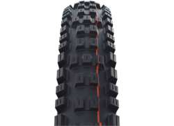 Schwalbe Eddy Current フロント 進化 S-トレイル 27.5x2.80" ソフト - ブラック