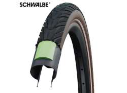 Schwalbe エナジャイザー Plus タイヤ 28x2.00" 反射 - ブラック