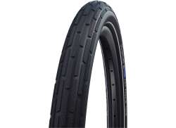Schwalbe Fat Frank Dekk 28 x 2.00" Reflekterende - Svart