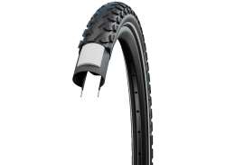 Schwalbe Land Cruiser Plus 타이어 28 x 2.00" 반사 - 블랙