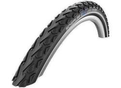 Schwalbe Land Прогулочный Plus Шина 28 x 1.75" Отражающий - Черный