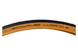 Schwalbe Lugano II Classic 타이어 25-622 - 블랙/Classic