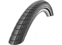 Schwalbe 轮胎 Big 苹果色 12 x 2.00&quot; K-防护 反光. 黑色