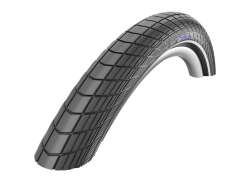 Schwalbe 轮胎 Big 苹果色 18 x 2.00 Reflex - 黑色