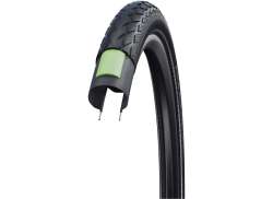 Schwalbe Marathon Dekk 26x1 1/4&quot; Eco Gr&oslash;nn Beskyttelse - Svart